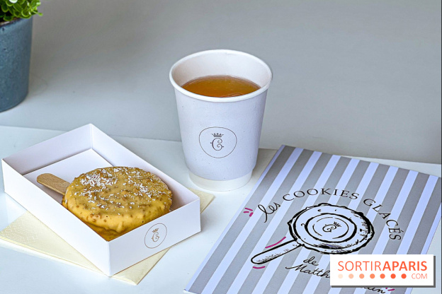 Cookies glacés de Mathieu Carlin à l'hôtel de Crillon