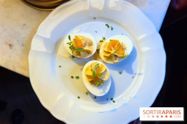 Le Bon Bock - Oeufs mayo poutargue