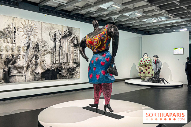 Niki de Saint Phalle, Jean Tinguely, Pontus Hultén : nos photos de l'expo inédite au Grand Palais - image00027