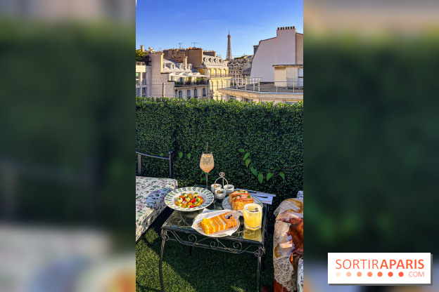 Le Marta, le bar à cocktails perché sur le rooftop de l'Hôtel Barrière Fouquet's Paris tout l'été 2025