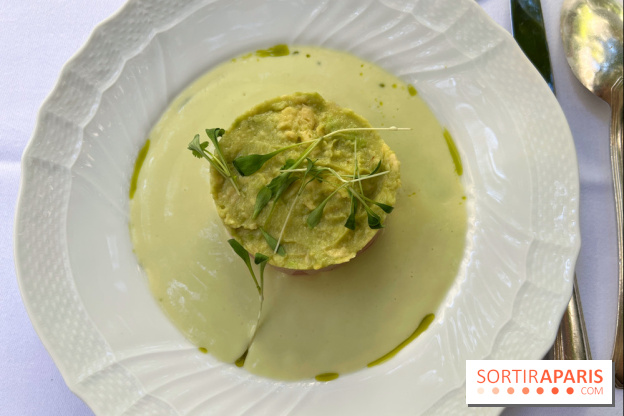 Patio terrasse La Réserve Paris - Ceviche de daurade