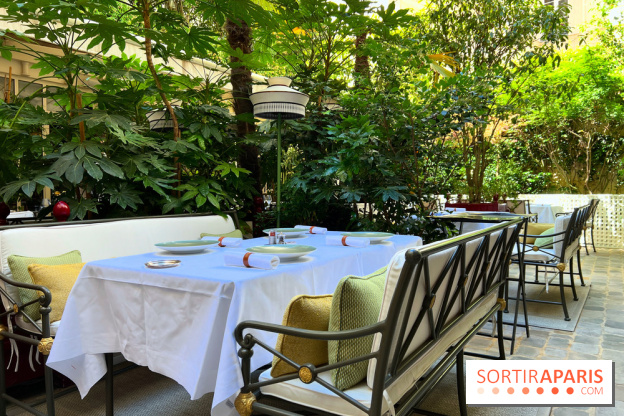 Patio terrasse La Réserve Paris - Terrasse