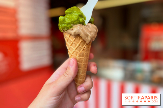 La Glace Alain Ducasse - Sorbet herbes fraiches, glace pain