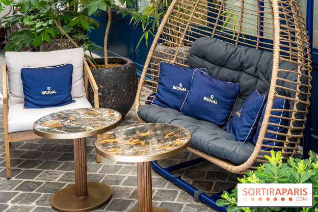 Maison Delano restaurant et terrasse cachée Paris 8e - terrasse