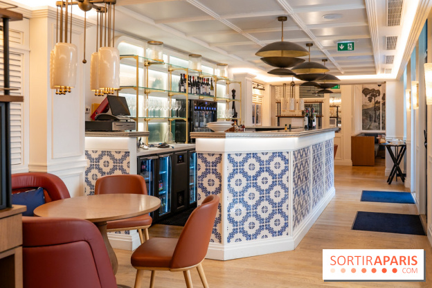 Maison Delano restaurant et terrasse cachée Paris 8e - bar