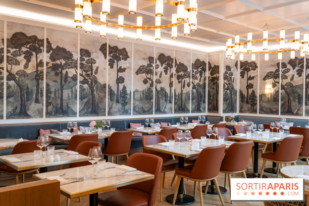 Maison Delano restaurant et terrasse cachée Paris 8e - salle restaurant 