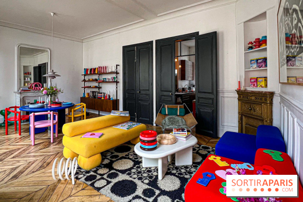 Design et décoration : le pop up décalé du créateur Gustaf Westman relooke un appartement parisien