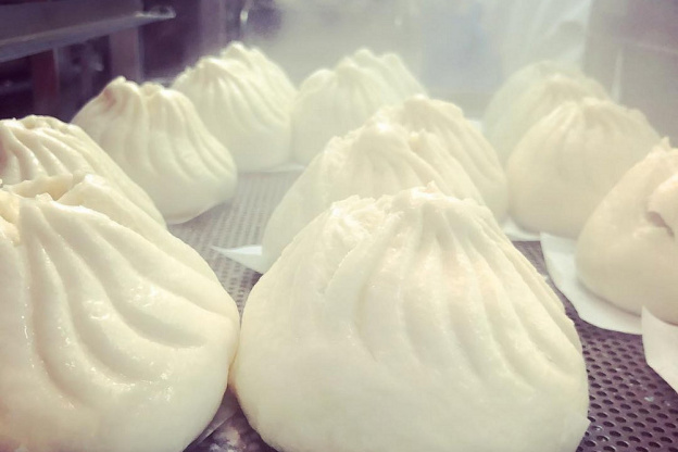 Les Banh Bao chez HOA NAM - brioche asiatique cuisson vapeur