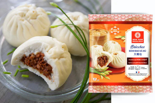 Les Banh Bao chez HOA NAM - brioche asiatique packaging