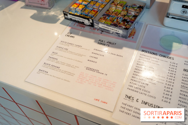 Le pop-up de glace Café Isaka à la Samaritaine avec salon de thé