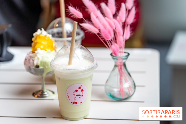 Le pop-up de glace Café Isaka à la Samaritaine avec salon de thé