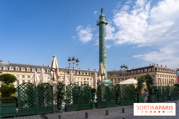La terrasse d'été du Ritz, place Vendôme