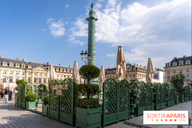 La terrasse d'été du Ritz, place Vendôme