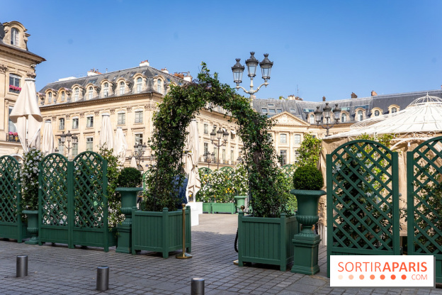 La terrasse d'été du Ritz, place Vendôme