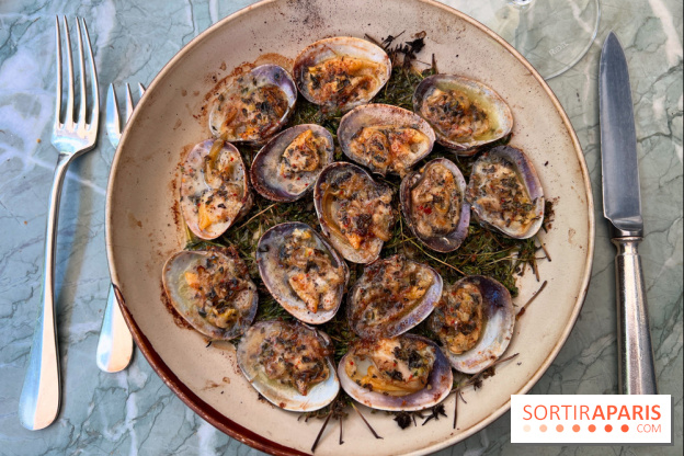 Divellec - Palourdes gratinées