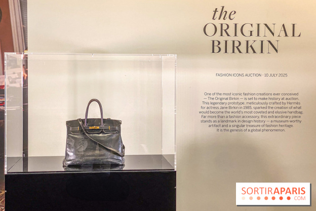 Fashion Icons : exposition gratuite du Birkin original chez Sotheby's Paris