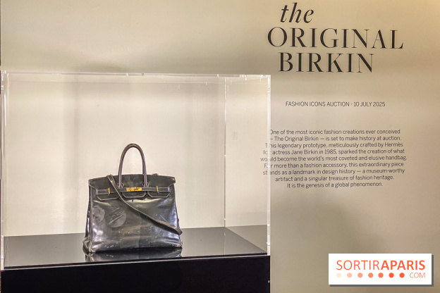 Fashion Icons : exposition gratuite du Birkin original chez Sotheby's Paris