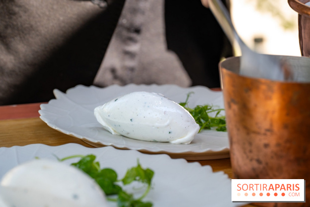 Restaurant Papylles à Bois-le-Roi - les photos - Notre Fontainebleau Echalote et ciboulette dessert