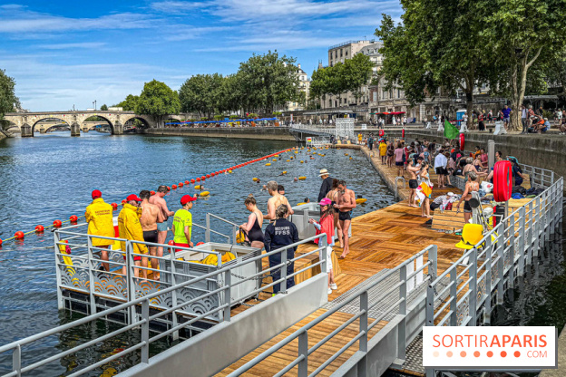 Baignade Seine Bras Marie