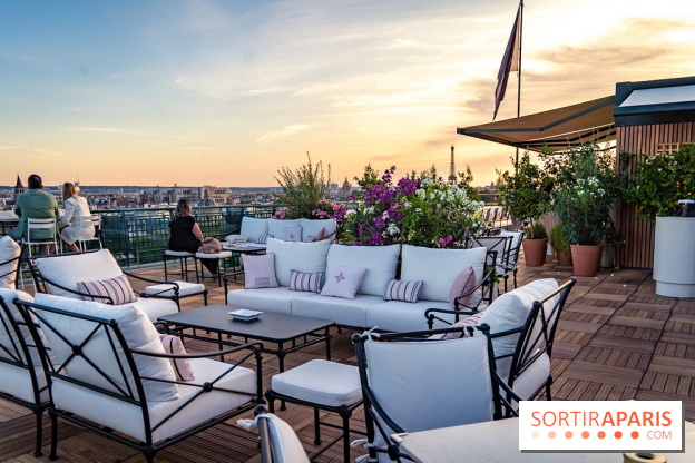 Céleste, le bar estival en rooftop du Cheval Blanc se dévoile