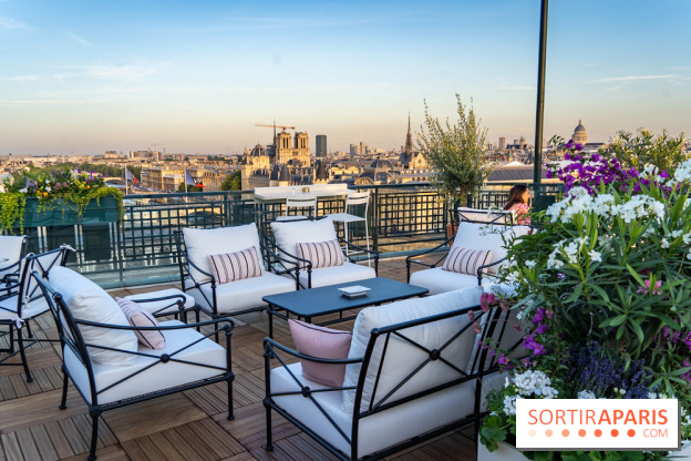 Céleste, le bar estival en rooftop du Cheval Blanc se dévoile