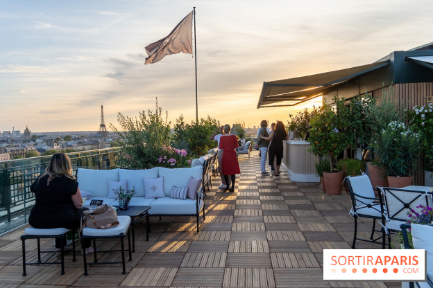 Céleste, le bar estival en rooftop du Cheval Blanc se dévoile