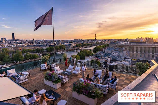 Céleste, le bar estival en rooftop du Cheval Blanc se dévoile
