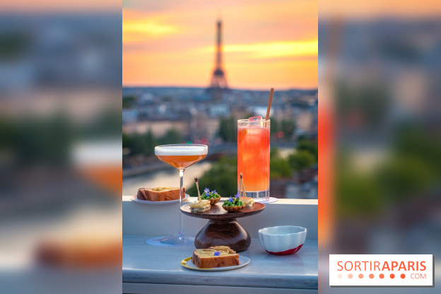 Céleste, le bar estival en rooftop du Cheval Blanc se dévoile