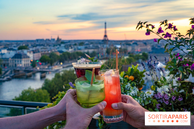 Céleste, le bar estival en rooftop du Cheval Blanc se dévoile