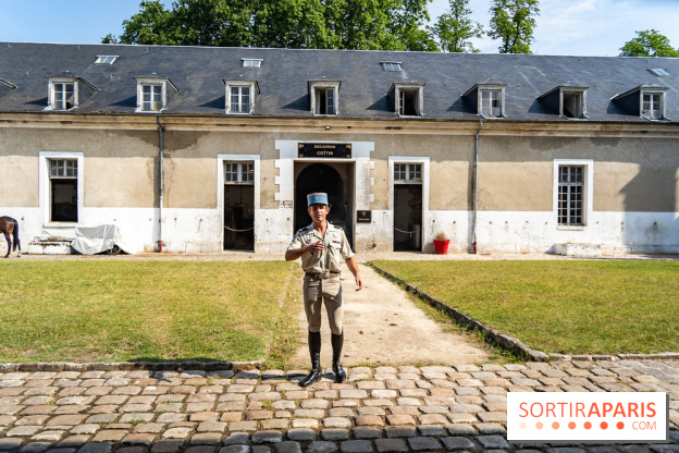 Visite guidée de l'École Mlitaire d'Équitation
