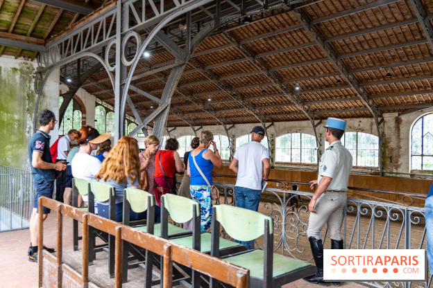 Visite guidée de l'École Mlitaire d'Équitation