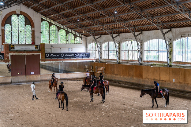 Visite guidée de l'École Mlitaire d'Équitation