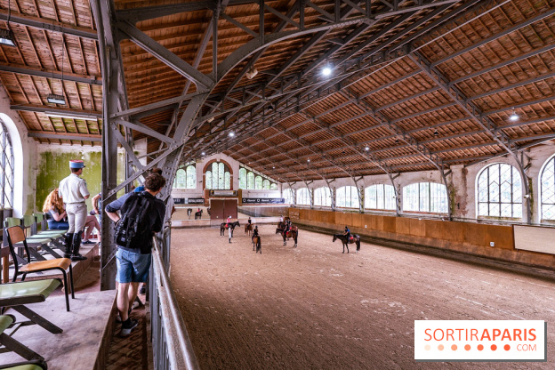 Visite guidée de l'École Mlitaire d'Équitation