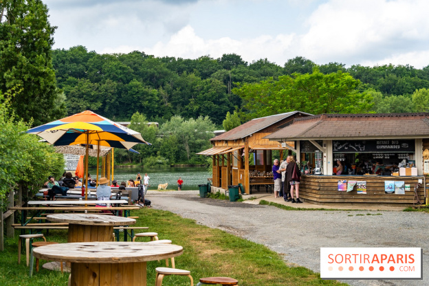 La Buvette de Samoreau près de Fontainebleau en Seine-et-Marne  - A7C02402