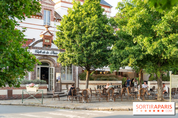 Le Café de la Paix à Bourron-Marlotte - 77 - A7C02630