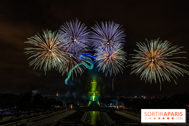 Le feu d’artifice du 14 juillet 2025 de Paris - les photos