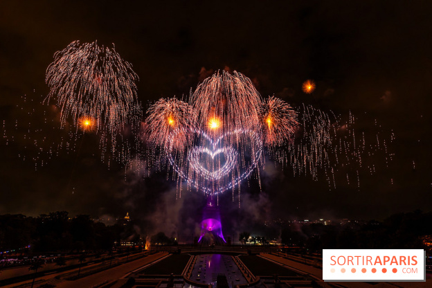 Le feu d’artifice du 14 juillet 2025 de Paris - les photos