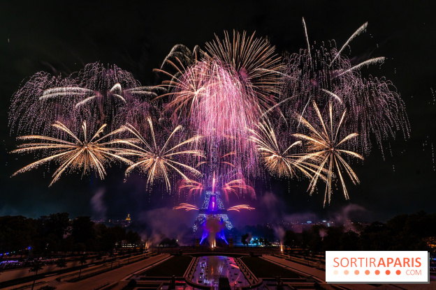 Le feu d’artifice du 14 juillet 2025 de Paris - les photos
