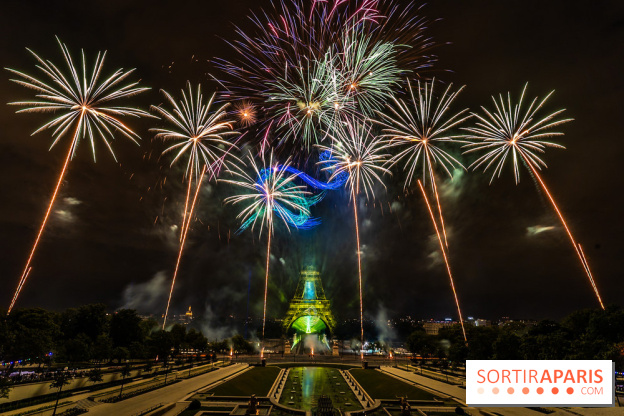 Le feu d’artifice du 14 juillet 2025 de Paris - les photos