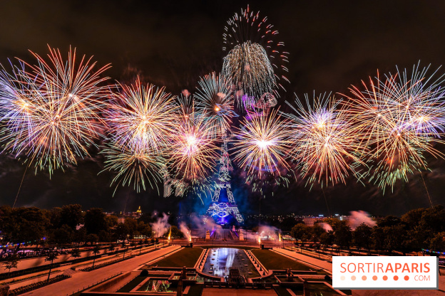 Le feu d’artifice du 14 juillet 2025 de Paris - les photos