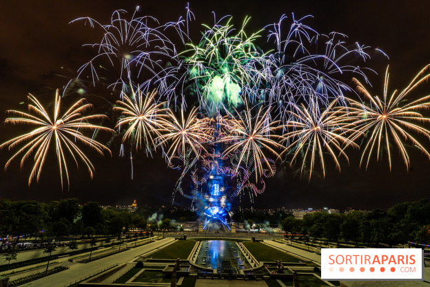 Le feu d’artifice du 14 juillet 2025 de Paris - les photos