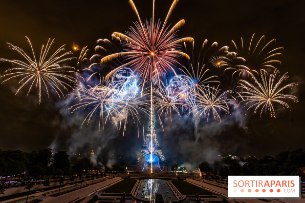 Le feu d’artifice du 14 juillet 2025 de Paris - les photos