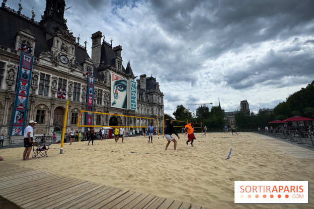 Beach-Volley à l'Hôtel de Ville
