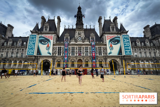 Beach-Volley à l'Hôtel de Ville