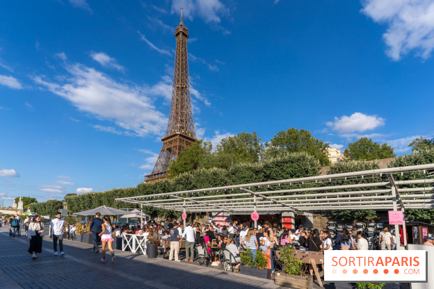 Bonnotte Club Paris, la guinguette branchée et abordable au pied de la Tour Eiffel