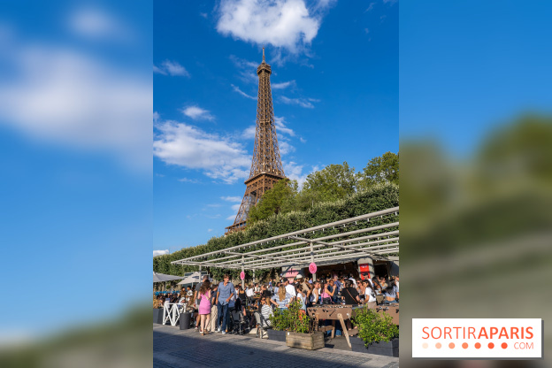Bonnotte Club Paris, la guinguette branchée et abordable au pied de la Tour Eiffel