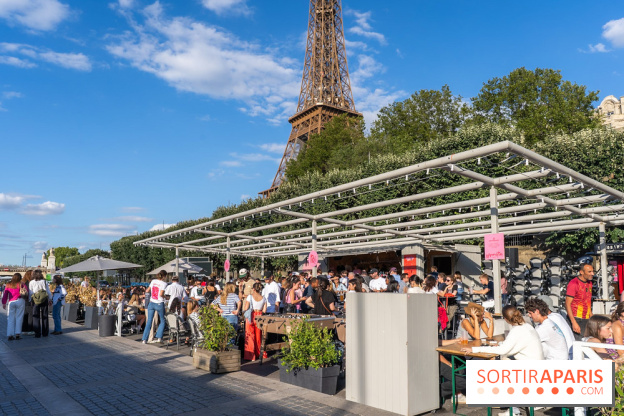 Bonnotte Club Paris, la guinguette branchée et abordable au pied de la Tour Eiffel