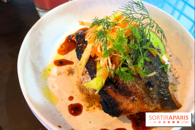 Bouyon - Poisson, attiéké