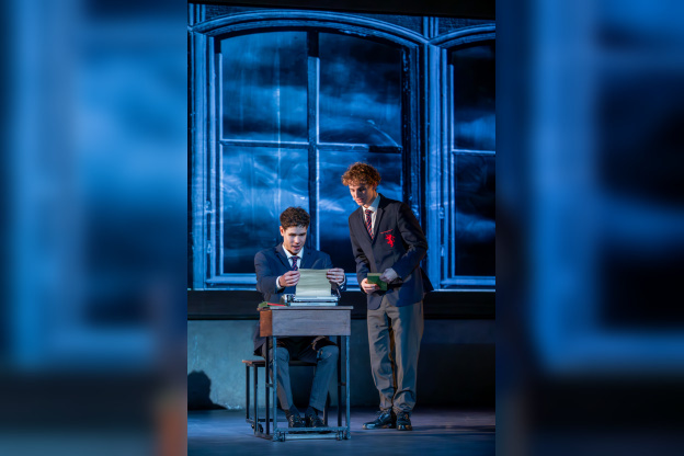 Le Cercle des Poètes disparus au Théâtre Libre - p12 Basile  ©Louis JOSSE