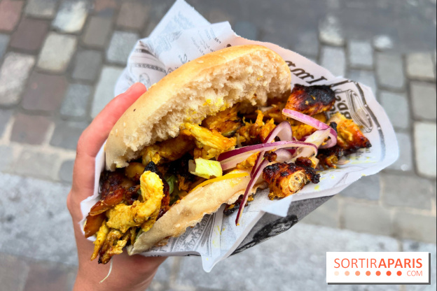 Ti Dodo Gourmand - Sandwich dipain rond poulet